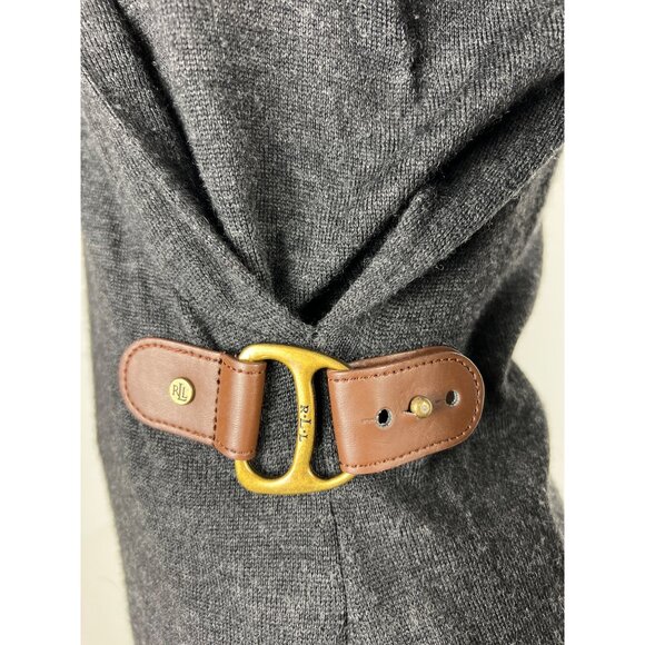 Lauren by American Fashion Designer Ralph Lauren Merino Wool Dress XS (Mended) - Picture 5 of 12